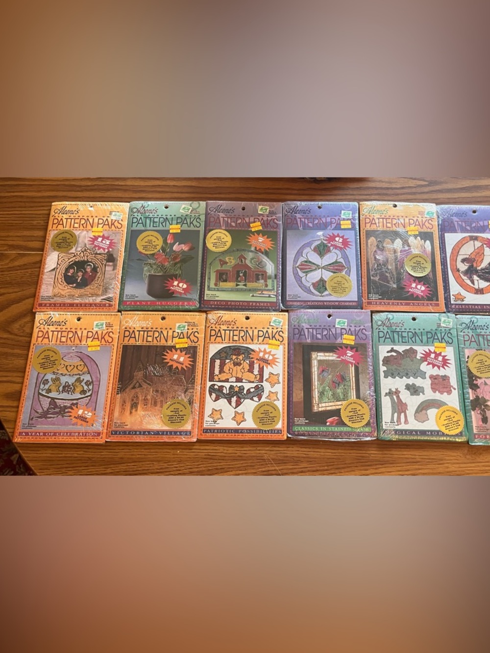 Alene's Pattern Paks Assorted Craft Patterns - Multicolor Packs